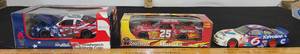 lot 186 image: Dale Earnhardt #8 Goodwrench Monte Carlo and a MotorWorks Marines Car