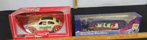 lot 199 image: Coca-Cola Bug and Tractor Trailer.