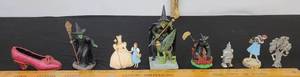 lot 211 image: Wizard Of Oz Figurines- More Info in Descriptions