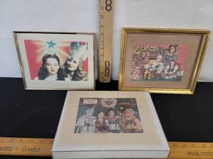 lot 238 image: Wizard Of Oz Framed Wall Art