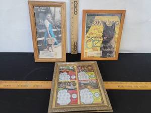 lot 239 image: Wizard Of Oz Framed Wall Art