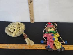 lot 254 image: Dream Catcher and Teddy Bear Swing Decor