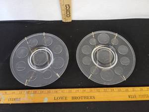lot 266 image: Imperial Glass Kennedy Coin Platter