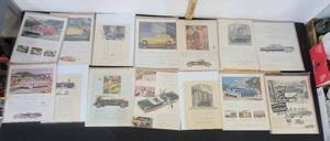 lot 276 image: Vintage Packard paper ads