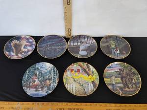 lot 322 image: 7-Decorative Plates