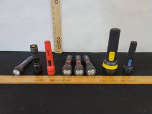 lot 341 image: 8- Flashlights