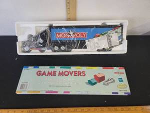 lot 373 image: Game Movers Die-Cast Truck wMonopoly Game