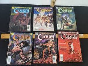 lot 397 image: 7- Vintage Conan Comic Books- See Pictures For Titles And Authors