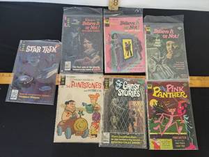lot 398 image: 7- Vintage Comic Books- See Pictures For Titles And Authors