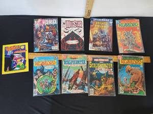 lot 403 image: 9- Vintage Comic Books- See Pictures For Titles And Authors