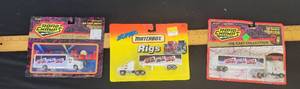 lot 437 image: Super Matchbox Rigs, 2- Road Champs Diet Pepsi Rigs