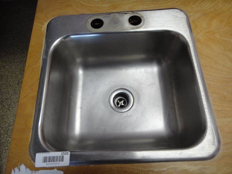 lot 1531 image: Stainless Steel Sink