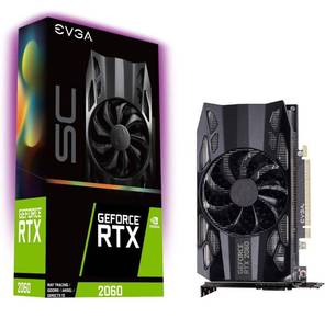lot 91601 image: EVGA GeForce RTX 2060 SC GAMING GRAPHICS CARD - Retail $499