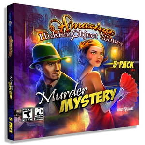 lot 91769 image: Amazing Hidden Object Games Murder Mystery - 5 Pack