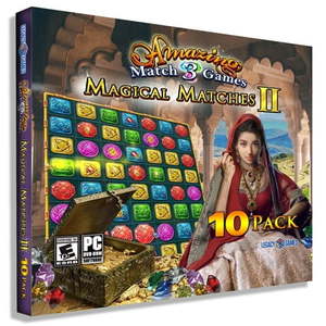 lot 91774 image: Amazing Match 3 Games Magical Matches Vol. 2 - 10 Pack