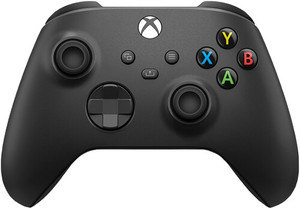 lot 91800 image: Microsoft - Xbox Wireless Controller for Xbox Series X, Xbox Series S, Xbox One, Windows Devices - Carbon Black