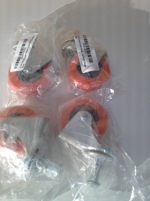 lot 6110 image: 2-12 Swivel Caster Wheel - Low Profile Creeper 4-Casters