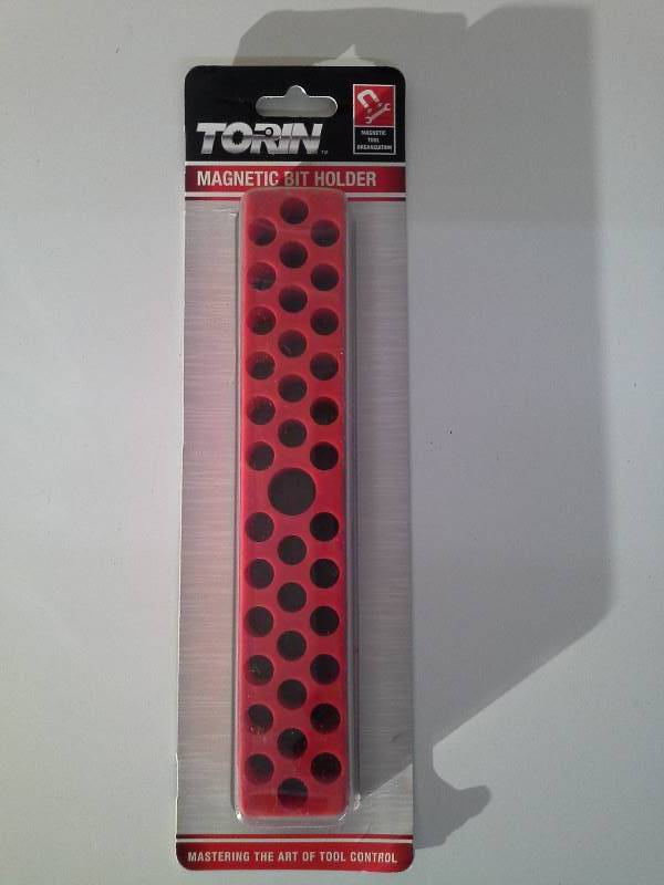 lot 6150 image: Torin MTO581T Magnetic Caddy Hex Bit Organizer
