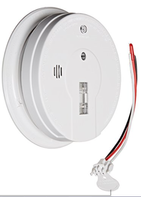 lot 6152 image: Kidde 408-21006379 Firex i12080 Hardwire Smoke Alarm with Exit Light and Battery Backup