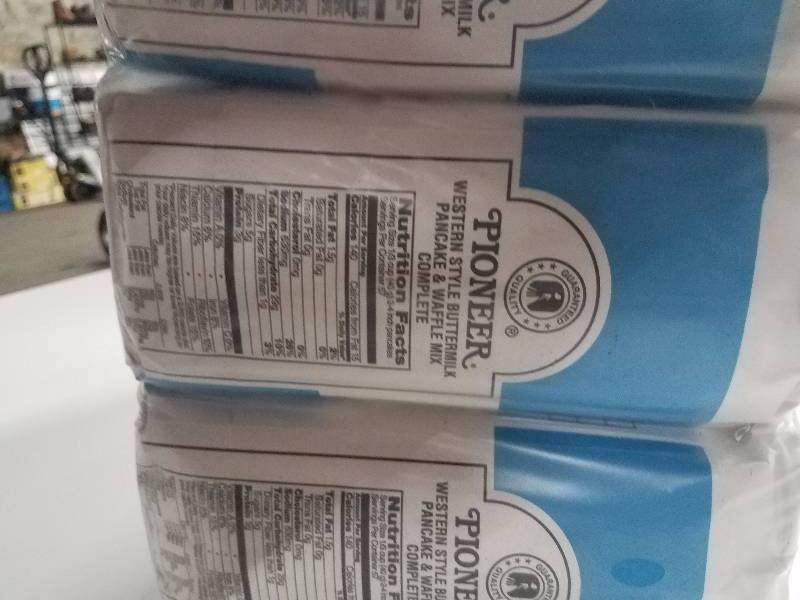 lot 8700 image: Pioneer Western style Pancake and Waffle mix