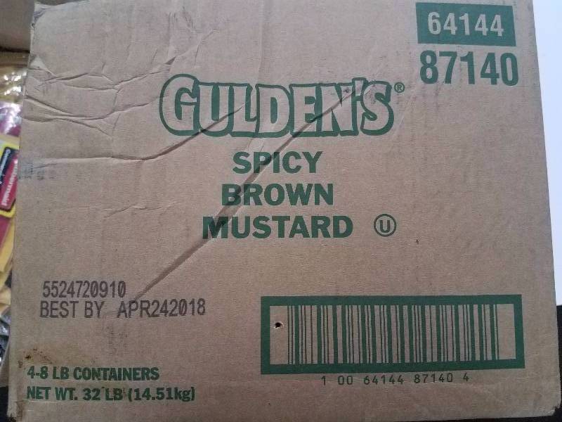 lot 8705 image: Guldens Spicy Brown Mustard