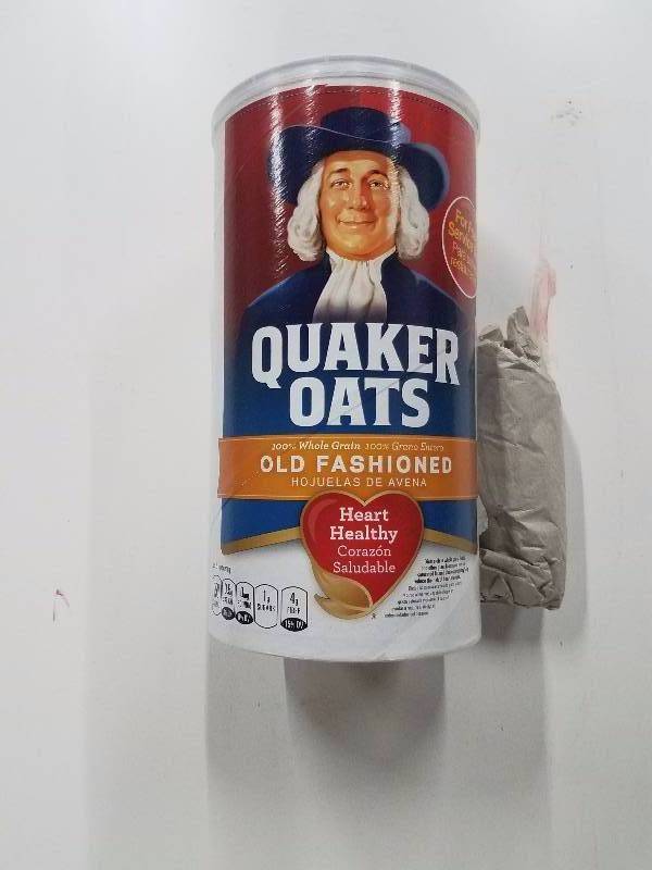 lot 8710 image: Box of 11 Quarker Oldfashion Oat Meal