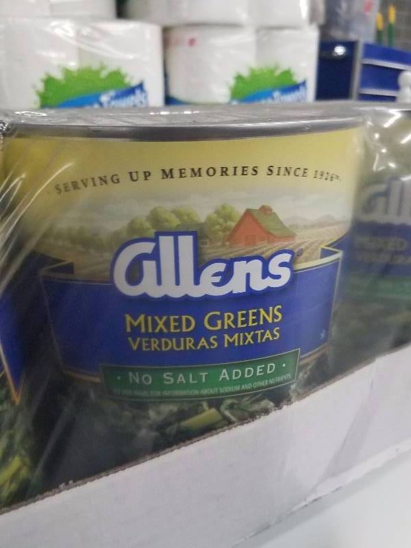 lot 8718 image: Allens Mixed Greens