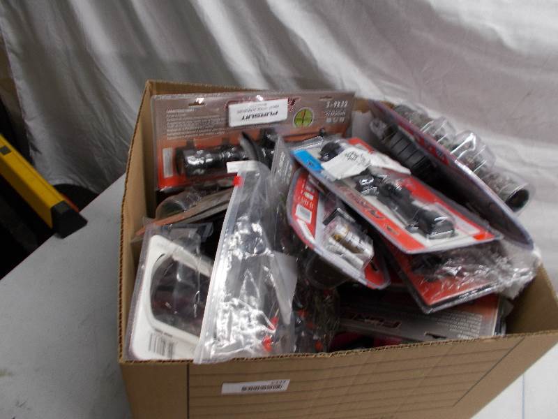 lot 6444 image: Huge Lot Of Scopes And MOre