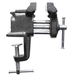 lot 1772 image: Bessey BV-CO30 Clamp Base Vise Hammer Tone Gray. Clamp Broke Off