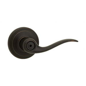 lot 2945 image: Kwikset Tustin Venetian Bronze Privacy Lockset ANSIBHMA Grade 2 1-34
