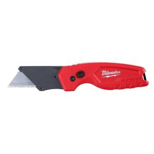 lot 3165 image: Milwaukee FASTBACK Compact Folding Utility Knife with General Purpose Blade