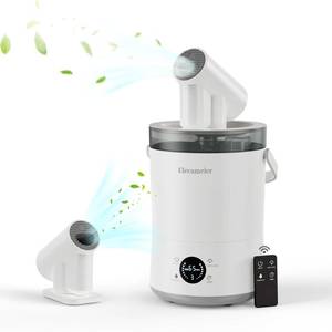 lot 1715 image: Cool Mist Humidifier,Elecameier Top Fill Smart Humidifier for Plants with Automatic Humidity Control,Air Humidifier for Bedroom with Essential Oil Diffuser and Remote Control and Auto Shut Off