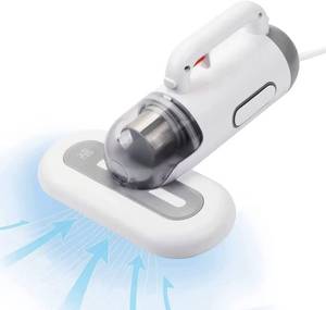 lot 1752 image: SWDK Mattress Vacuum Cleaner, UV Bed Vacuum Cleaner 12Kpa High Frequency Double Beat Low Noise, 400W Handheld Vacuum for Bed, Mattress, Pillow, Sofa Cleaning White