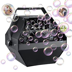 lot 3136 image: Theefun Professional Parties Bubble Machine with High Output, Automatic Bubbles Maker for Outdoor Or Indoor Use