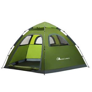 lot 3148 image: Moon Lence Instant Pop Up Tent Family Camping Tent 4-5 Person Portable Tent Automatic Tent Waterproof Windproof for Camping Hiking Mountaineering