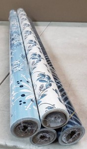 lot 3105 image: 4 pack Hallmark Holiday Wrapping Paper