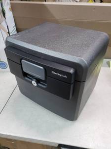 lot 3172 image: SentrySafe HD4100 Safe Box Fire-Resistant and Water-Resistant with Key Lock 0.65 cu. ft.