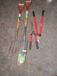 Lot of Lawn Tools