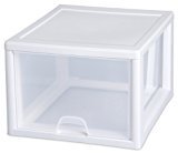 lot 1924 image: Sterilite 23108004  27-Quart #2310 Stacking 4pc Drawer, 4-Pack
