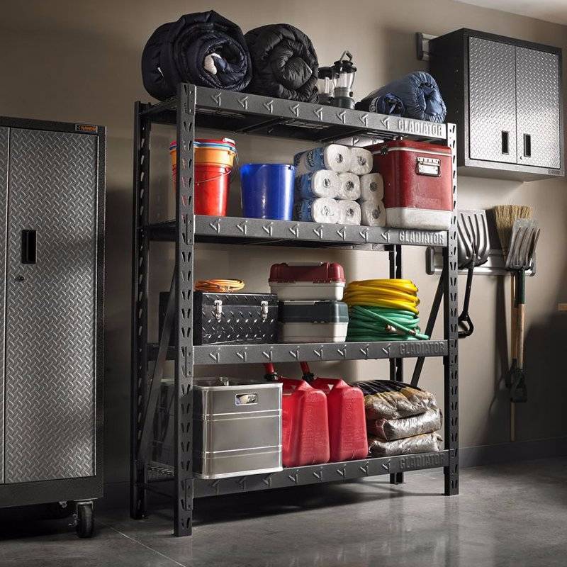 lot 1958 image: Gladiator 60-Inch Rack Shelving