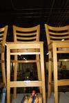 Solid Wood Bar Height Chair