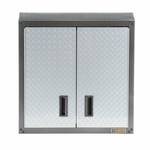 Gladiator Ready to Assemble  Steel Garage Wall Cabinet in Silver Tread