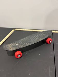 lot 1001 image: 17 Mini Cruiser Skateboard Plastic Deck, Penny Style - Up To 110 Lbs