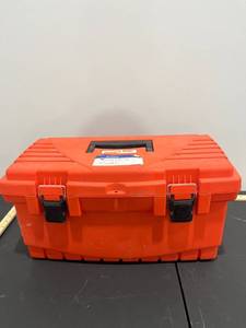 lot 1011 image: The Home Depot Homer Box Tool Box