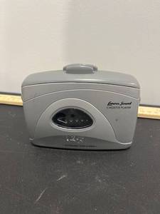 lot 1019 image: Vintage Lenoxx Sound Personal Cassette Player Model 820M Gray (Unable to Test)