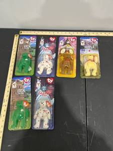 lot 1034 image: Complete Collection of Ty McDonalds Beanie Babies Bears wExtra Erin & Glory