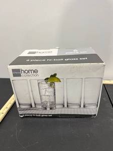 lot 1081 image: JCPenney Home Collection 6 Piece Hi-Ball Glass Set