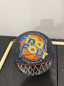 lot 1085 image: Rawlings NCAA 1997 Final Four Indianapolis Basketball (Holds Air Just Needs Pumped Up)