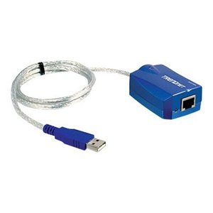 lot 1130 image: TRENDnet TU-ET100C - Network adapter - USB - 10100 Ethernet