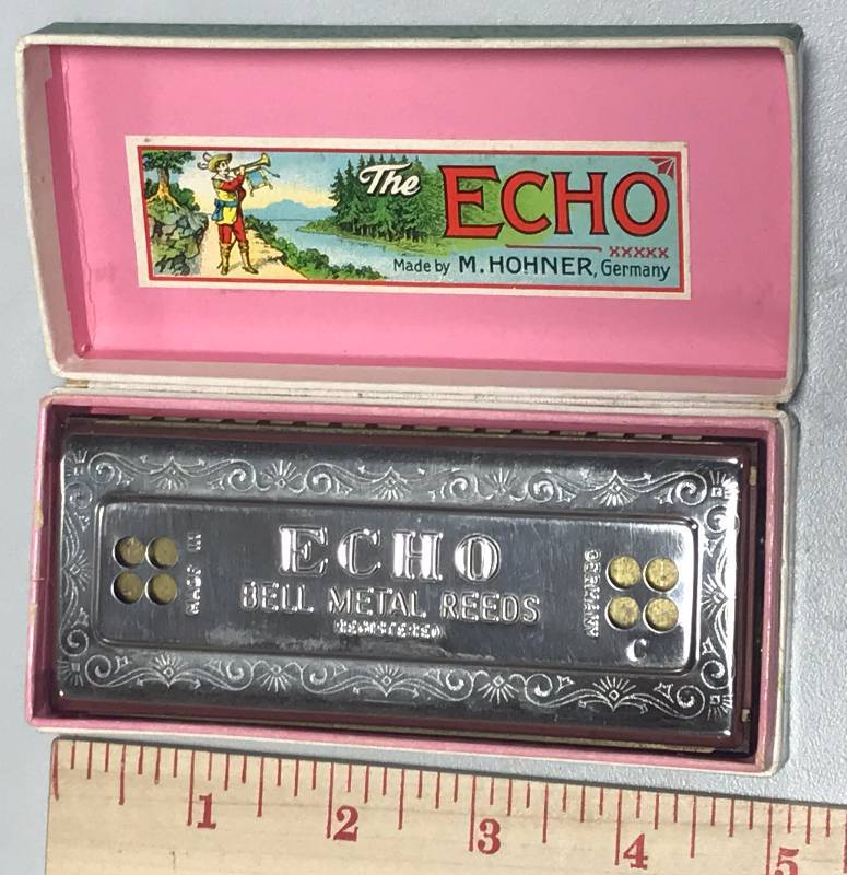 lot 1003 image: OLD  - - - super nice M. Hohner Harmonica  - - MADE IN GERMANY with Original Box